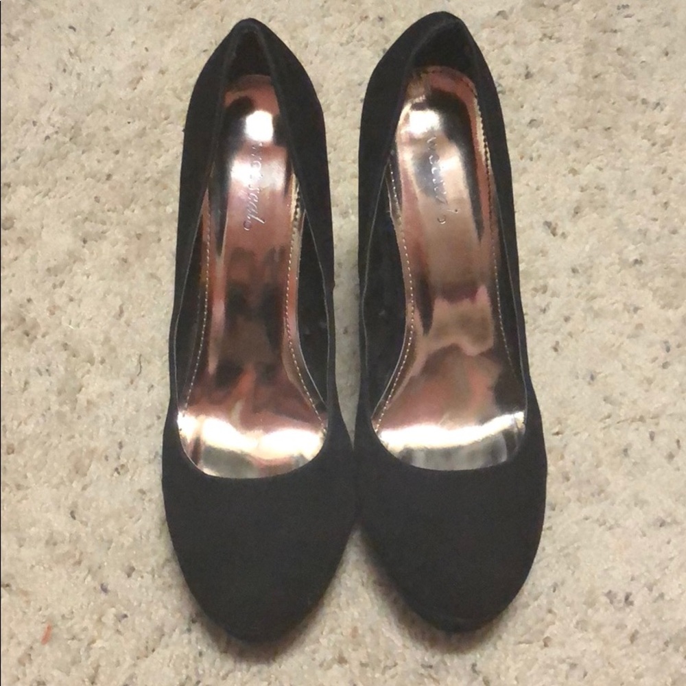 Black heels